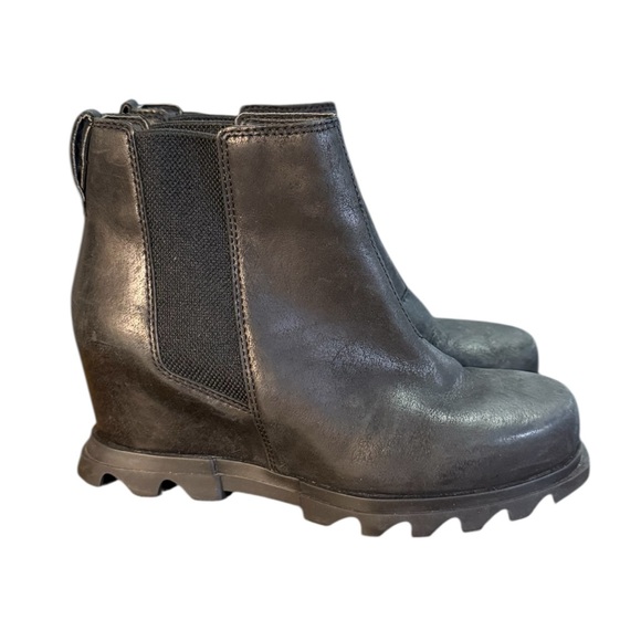 Sorel Joan of Arctic Wedge III Chelsea Boots Women’s Size 8.5 - Picture 1 of 8